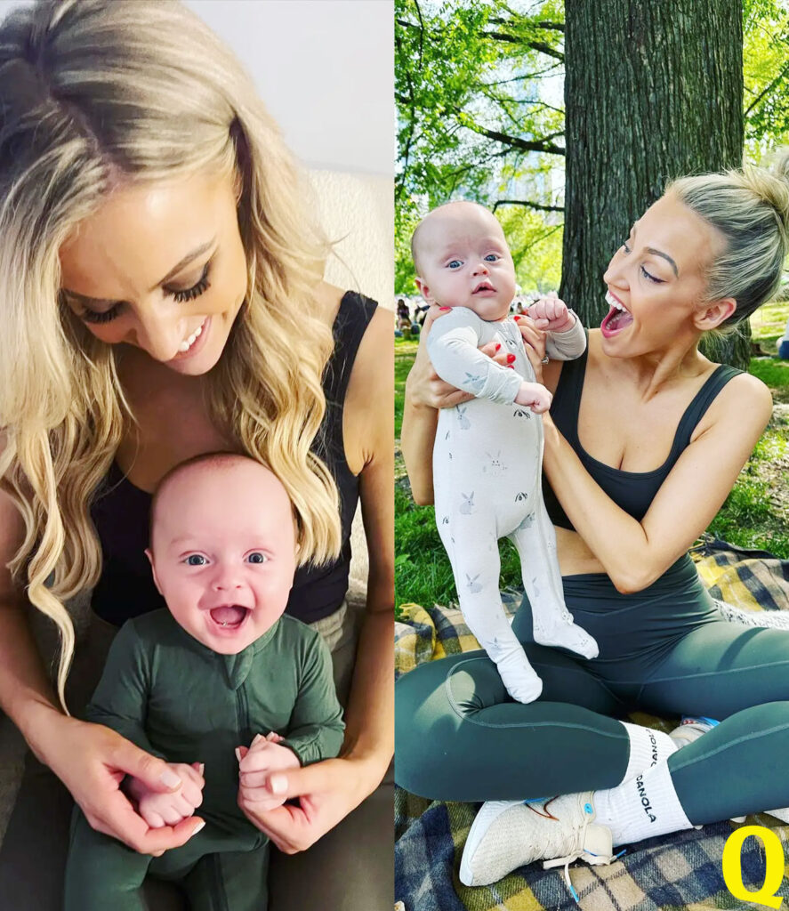 Fox News’ Carley Shimkus shares sweet pictures with new son – but fans beg for answer on when she’ll return to screens