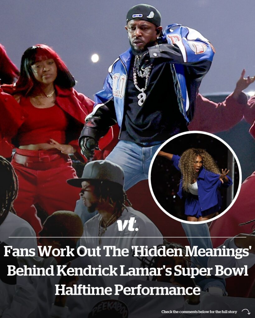 Fans work out the ‘hidden meanings’ behind Kendrick Lamar’s Super Bowl halftime performance