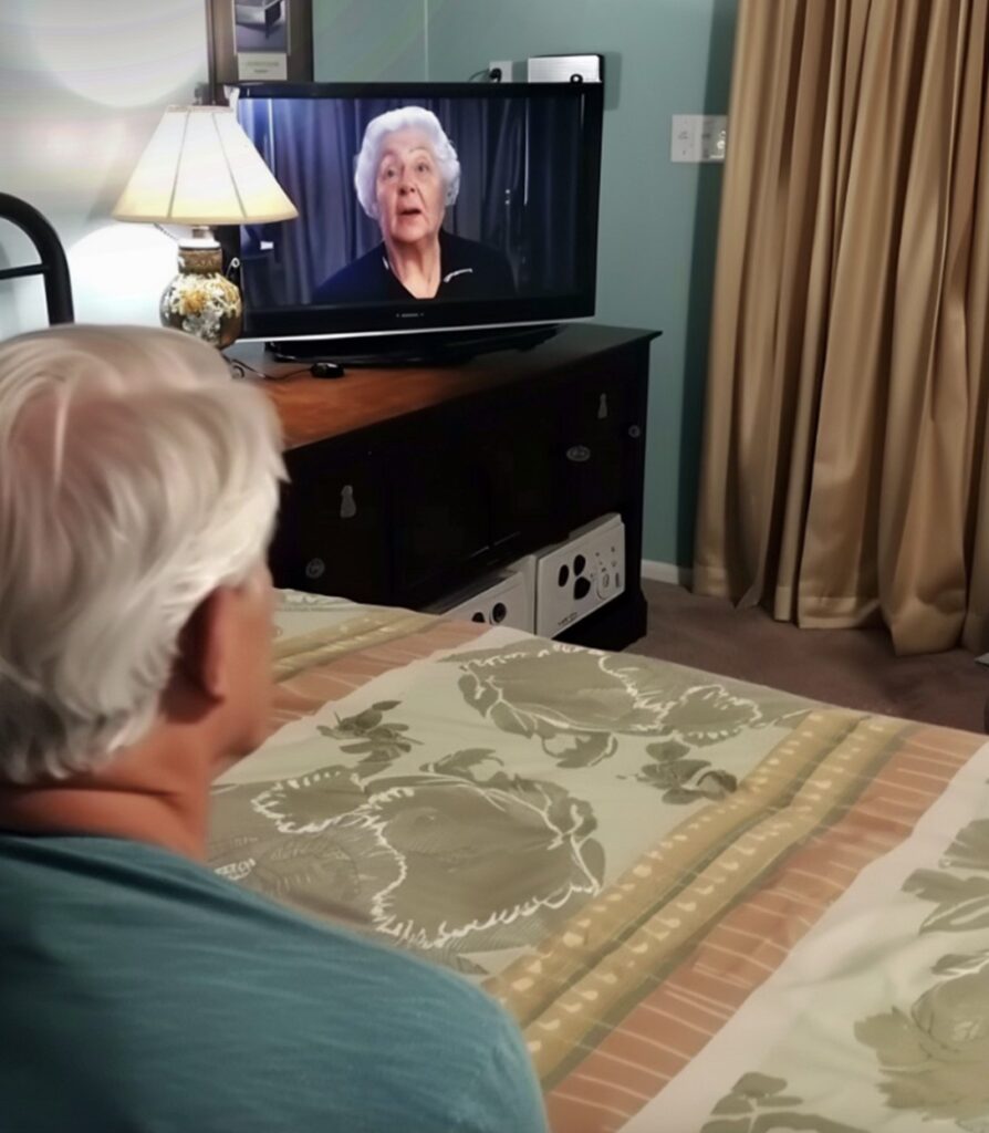 A lazy man blames his wife for leaving the house a mess until their mute son gets involved